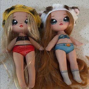 Na! Na! Na! Surprise Dolls Annabelle Moooshe Doll Cow Hat Red Hair MGA 8"